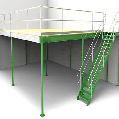 China Rustproof Good Quality Cold Storage Mezzanine Floor Pallet Racking Mezzanine Rack for sale