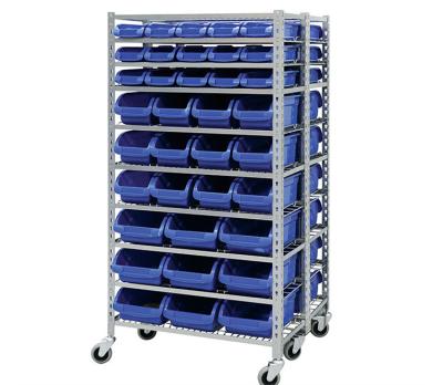 China Wholesale Light Duty Plastic Tool Rack Bin Rack Shelving for sale