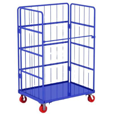 China Wholesales Warehouse Modern High Quality Wire Cage Roll Container for sale