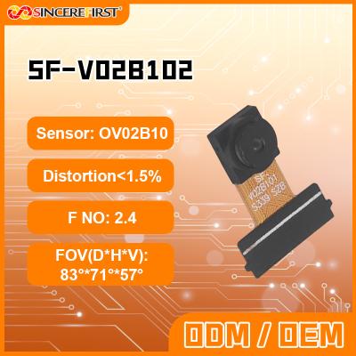 China 2MP OV02B10 Fixed Focus Ff Global Shutter Camera Module Mipi Interface zu verkaufen