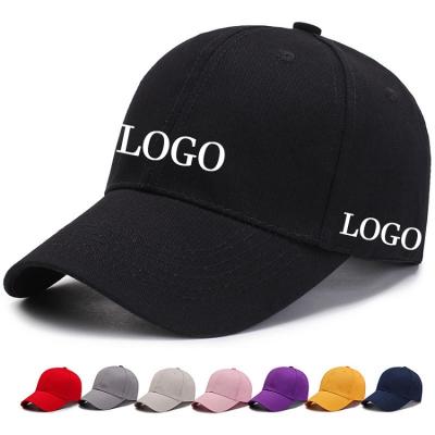 China JOINT Solid Color Hat Custom 6 Panel Sports High Quality Blank Baseball Cap for sale