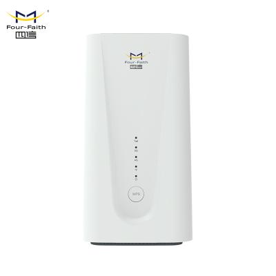 China NR300 Comercial CPE 5G 5G Router NR SA&NSA 2.5GLAN/WAN Dual WIFI6 5G Sub-6 DL4.67Gbps Indoor Indoor Lock Band for sale