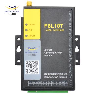 China Long range iot lora gateway LoRa Terminal F8L10T for sale