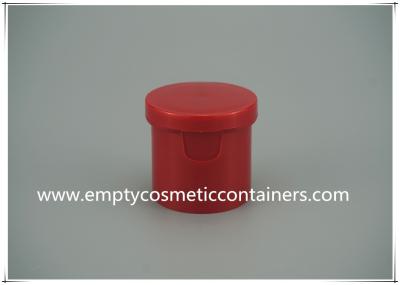 China Red Shampoo Bottle Flip Top Cap Disc Cap No Spill With Eco Friendly for sale