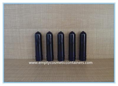 China Black PET Bottle Preform with Screw Cap for Cosmetic Packing Bottle for sale