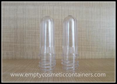 China Cylinder Clear PET Bottle Preform , 2 Liter Bottle Preforms 18Mm Neck for sale