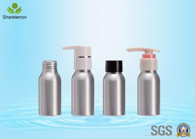 China 50ml Aluminum Spray Bottle Leak Proof Cylinder with Pump for Cosmetic for sale