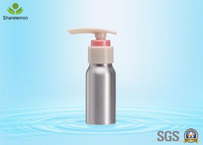 China Empty Aluminum Spray Bottles with Pump 30ml for Shampoo Cosmetic Packing for sale