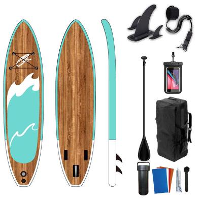 China Wholesale High Quality Unisex Double Layer PVC Drop Stitch Surfboard SUP Rack Inflatable Paddle Boards for sale