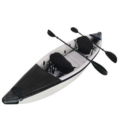 China GeeTone Stitch Full Drop Kayak 2 Person Outdoor Hot Selling Double Inflatable Fishing Kayak For Sale for sale