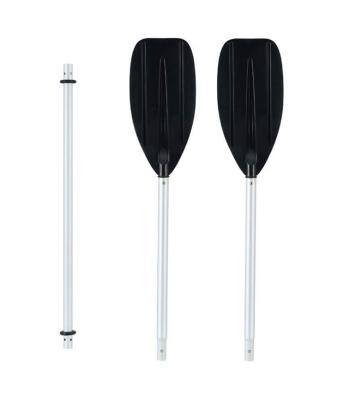 China Unisex Kayak And Paddleboard Paddles Oars 3 Sections Blades Aluminum Double PC High Quality Cheap Price for sale