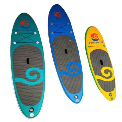 China Unisex Cheap Surfboards Inflatable Sup Stand Up Paddle Board OEM Customized Logo 9 Color 9 10 11 12 Drop 320 330 300 Stitch for sale