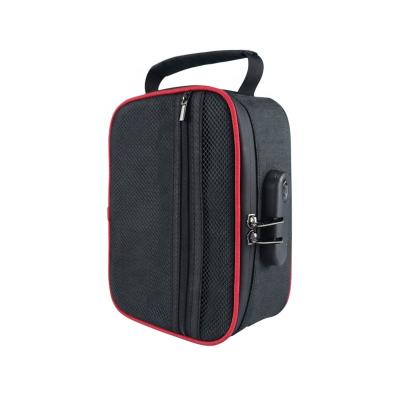 China Large Travel Stash Box Storage Carbon Liner Smell Proof Smell Proof Combo Filter Mount for sale