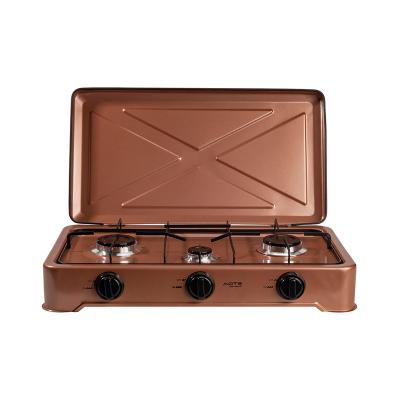 China High Quality Household Office Restaurant Hotel Three Burner Portable Gas Stove for sale