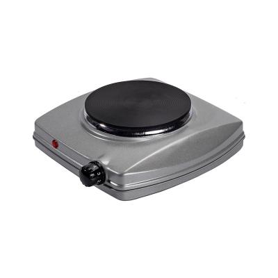 China Hotel Low Consumption Portable Mini Smokeless Stainless Steel Single Burner Iron Electric Hot Plates for sale