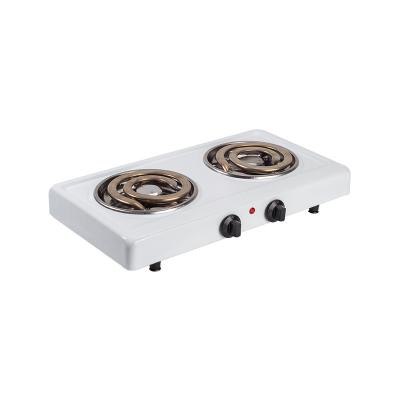 China Hotel Kitchen Appliances Household Indoor Temperature 2 Burner Energy Saving Electric Stove for sale