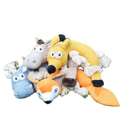 China Mixed Fabric Dog Supplies Pet Accessories Resistance To Bite Plush Toys Shenzhen Dongguan Toy Animals Voice for sale