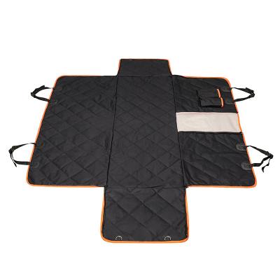 China Viable Anti-Dirty Rear Dog Car Cushion Pet Car Cushion Anti-scratch Pet Car Back Mat for sale