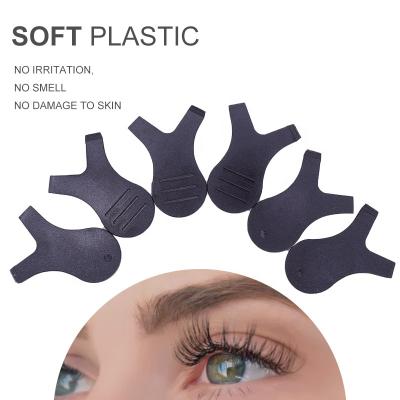 China Non-specific Wholesale Recyclable Plastic Lash Lift Tool Y Style Wick Comb for Private Labeling Eyelash Perm for sale