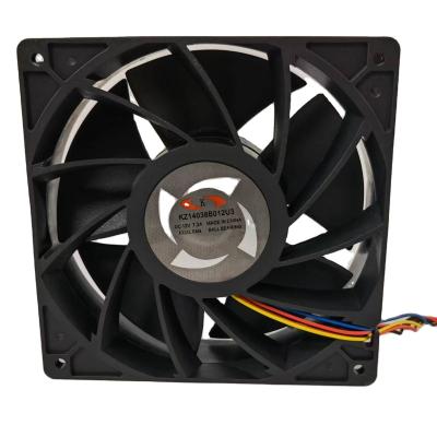 China Heat dissipation Factory Wholesale DC BrushlessFan  14CM Cooling 140mm 12V 7.2 A Cooler Fan 140x140x38mm 4Pin/6Pin Ball BearingFan  KZ14038B012U3 for sale