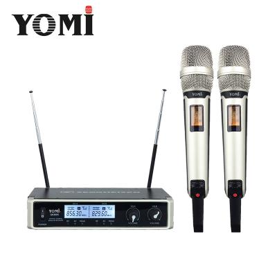 China New Trending Perfect Sound Professional Stage Karaoke Wireless Microphone for sale