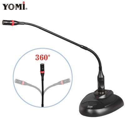 China Long Receiving Distance YOMI AY-787 Wired Table Computer Conference Desktop Condenser Microphone for sale