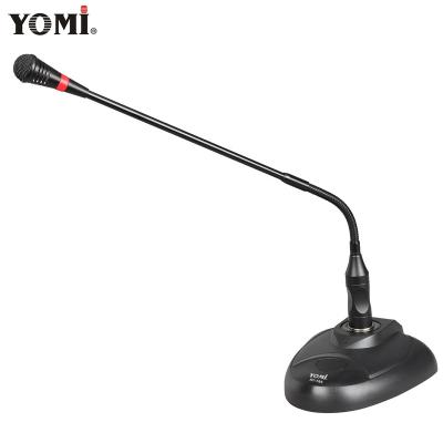 China YOMI AY-789 long receiving distance wired conference condenser microphone to meet speech microphone for sale