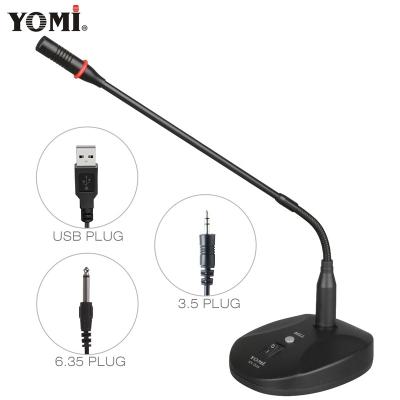 China Long Distance YOMI AY-D26 Music Bell USB Condenser Gooseneck Conference Receiving Microphone for sale