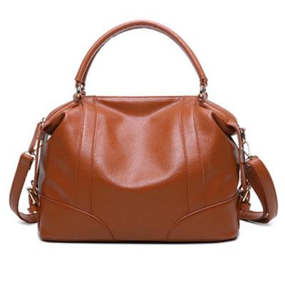 China New Arrival NATIONAL Fashion PU Shoulder Bag Latest Ladies Bags Boston Tote Bag High Quality Leather Handbags for sale