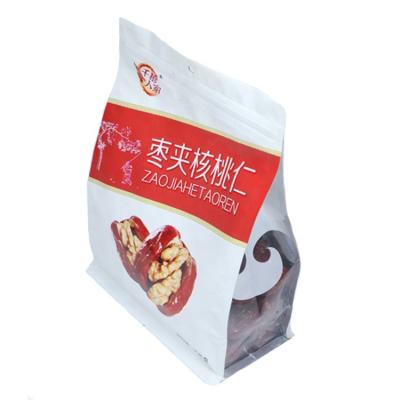 China BIODEGRADABLE Custom Plastic Handle OPP Zipper Frosted Bags for sale