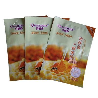 China Custom Printed 3 Sides Sealed Mylar Small Plastic Reusable Cosmetic Foil Pouch Smell Proof BIODEGRADABLE for sale