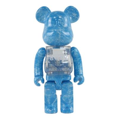 China Trend 1 Color 28cm 400% Tide Brand Bear@brick Water Waves Bear Abs Violent Stock With Boxed for sale