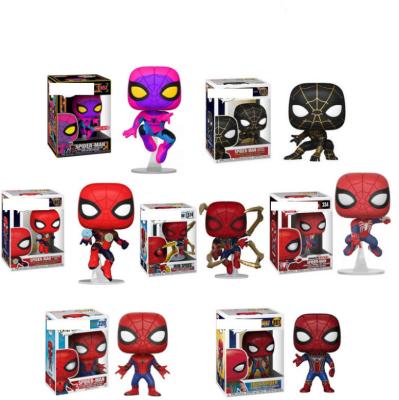 China Trend Tide Brand Funko Spiderman 3Colour 10cm POP Vinyl PVC Action Number With Boxed for sale