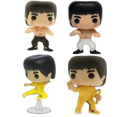 China Anime Styles 10cm POP Tidal Brand Funko Bruce Lee PVC Action Figure 6 Number With Boxed for sale