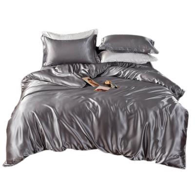 China Nondisposable Luxury Bedding Sets King Size 3PCS/4pcs/6pcs Twin King Size 3PCS/4pcs/6pcs Queen Flat Sheet Duvet Cover Full Black 100% Gold for sale