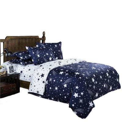 China Cute Home Nondisposable Starry Child Bedsheet Quilt Quilt Textile Girl Bedding Set Teen Bedspreads Set for sale