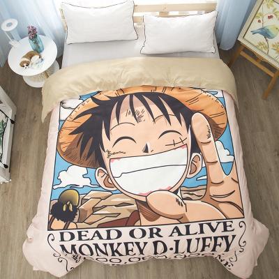 China 3D Cartoon Kids Bed Quilt Durable Comfortable Washable Japanese Quilt Cover For Children's Home Decor High End Quilt Cover for sale