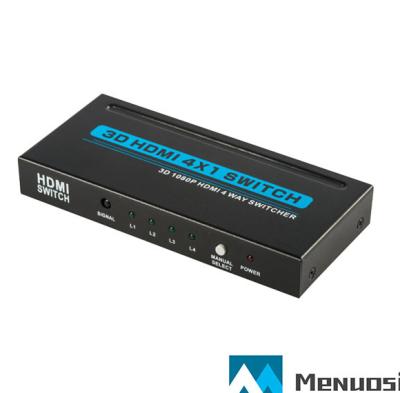 China For Video Capture 4Kx2K HD MI 4X1 Switcher 4 In 1 Out Of HD MI Changer With PIP Picture-in-Picture for sale