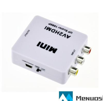 China For Video Capture RCA To HD MI Adapter Compound Of HD MI To Mini AV Converter 1080p/720p Connector for sale