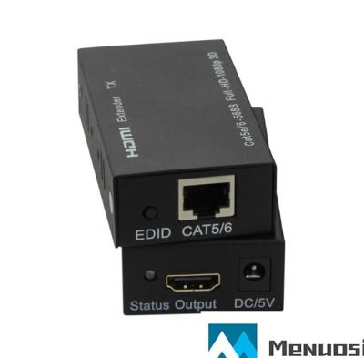 China For video capture HD MI supplement over LAN cable cat5e full HD MI box up to 60m adapter converter for sale