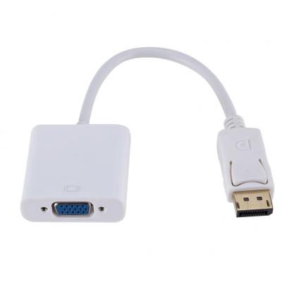 China COMPUTER factory outlet gold plated 1080P display port male to VGA 15PIN adapter converter cable displayport female DP to VGA for sale