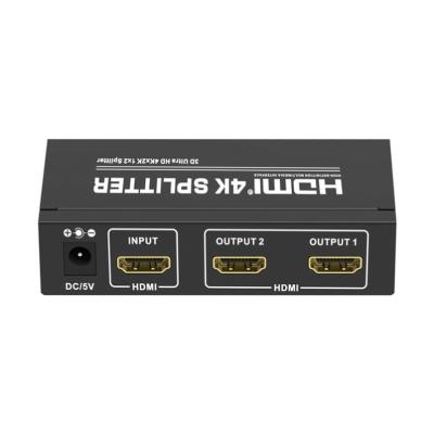 China J102-A factory sells 2way HD*MI splitter 4k@30mhz. video splitter for 2way HD*MI Smart TV Splitter J104-A for sale