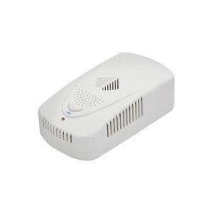 China CPU Home natural gas Detector Alarm, AC220V, plastic, white, 	 personal gas detector for sale