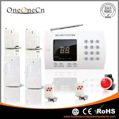 China Wireless PSTN Security Alarm System with LED Display and Keypad for home for sale