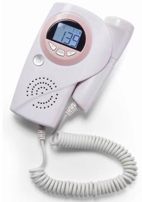 China Portable digital at home Fetal Doppler Monitor 9 weeks baby's blood 3.0Mhz probe for sale