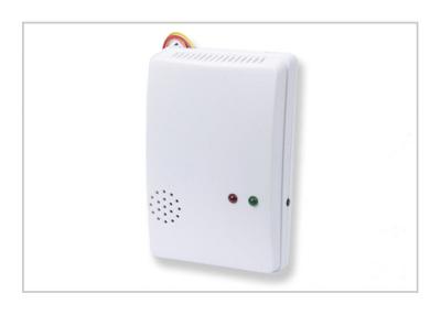 China Wall Mounted Gas Detector Alarm , Combustible Gas Leak Detector for sale