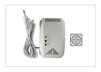 China Home Gas Detector Alarm 90vac - 240vac / Methane Gas Detectors for sale