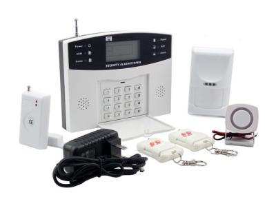 China Security Burglar Alarm Systems With 8 Wired And 99 Wireless Zones for sale