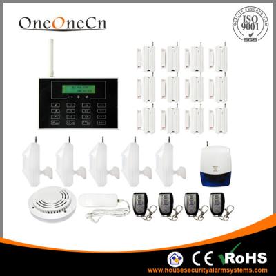 China Commercial Indoor GSM Security Alarm System , IOS / Android House Intruder Alarm Systems for sale