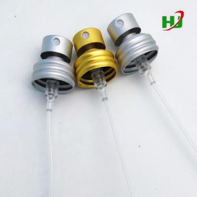 China Non Spill 20mm Aluminum Screw Mist Pump Sprayer 22mm Diameter for sale